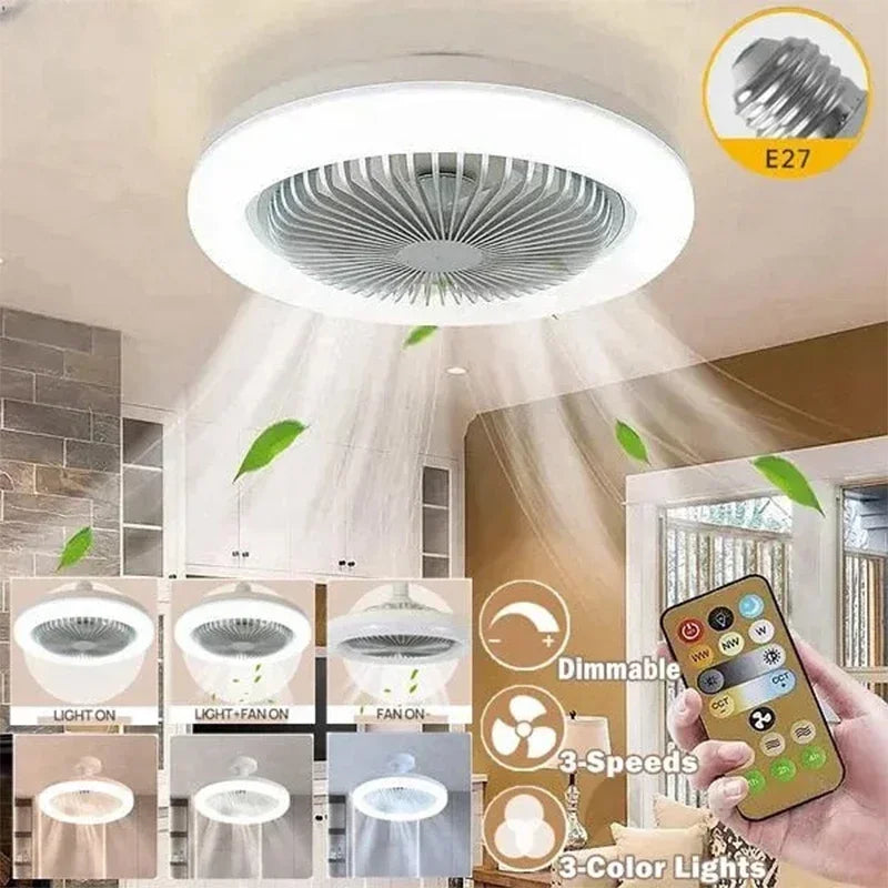 Ventilador de Teto com Luminária